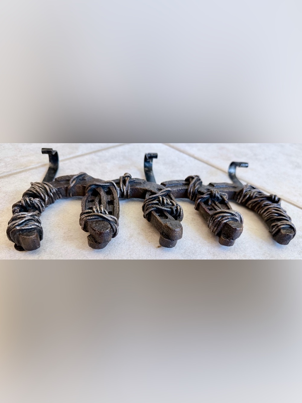 Rustic Ranch Style Horseshoe
Wall Hooks - Picture 10 of 14
